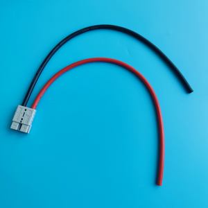 بطارية atif16949 V 50A في اتجاهين قابس تيار مستمر توصيل سريع 6AWG سلك شحن ثقيل عالي التيار كابل طاقة نايلون للسيارات - Product Image 2