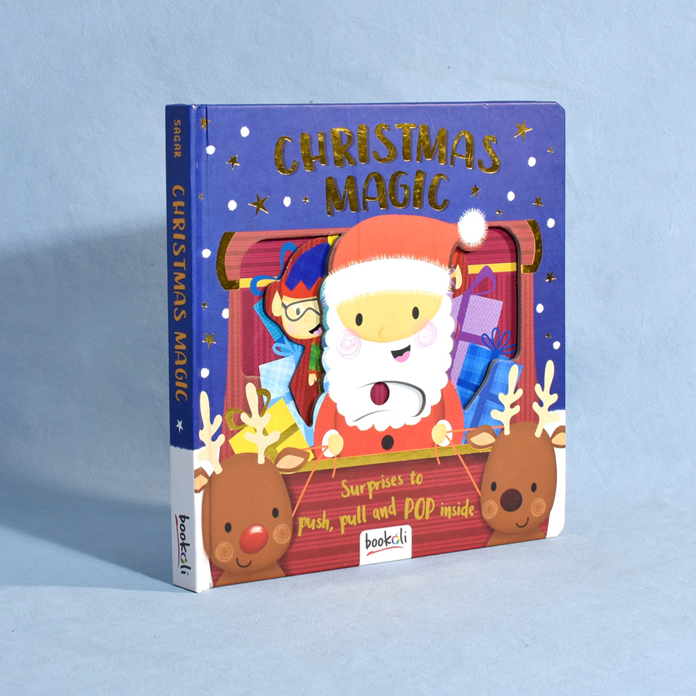 Customized Design Professional Hardcover Baby Kids Printing Custom Size Plastic Comb Binding Cardboard Material Offset Printing