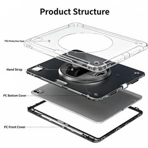 TPU 360 Rotation Disc Kickstand Shockproof Tablet Case for Ipad Pro M4 13 Inch for Samsung S10 Lite S11 Ultra for <strong>Lenovo</strong> <strong>M8</strong> P12 - Product Image 4
