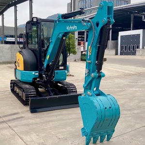 รถขุดขนาดเล็ก Kubota U30 มือสอง 3 ตัน แบบ Zero Tail Swing พร้อมรางยาง สำหรับงานก่อสร้างและวิศวกรรมเทศบาล - Product Image 4