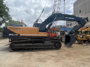 รถขุดตีนตะขาบ305LC-9T ฮุนไดมือสองเกาหลีใต้มีสมรรถนะที่ดีพร้อมส่วนประกอบหลักเครื่องยนต์และกระปุกเกียร์ - Product Image 4