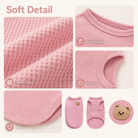 Vêtements pour chiens en gros OEM ODM, pull pour chien en tissu uni, vêtements chauds pour animaux de compagnie toute saison, vêtements pour chiots d'extérieur