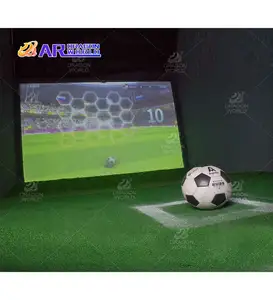 最新的AR虚拟足球模拟器互动游戏足球模拟器游戏设备
