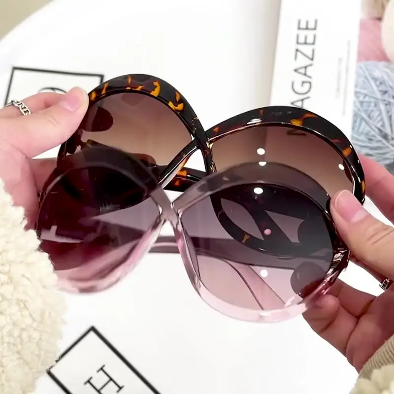 Uv Sunglasses New Shade Sunglasses Female Sun Glasses Frame UV 400 Lens Fashion Sunglasses