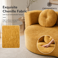 Canapé-lit modulaire pliable moderne en tissu compressé pour hôtel, appartement, loft, salon - Vente en gros