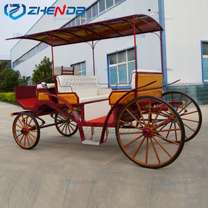 Carruaje Turístico Chino Antiguo con 6 Asientos, Estructura de Acero Eléctrica para Bodas y Turismo - Product Image 6