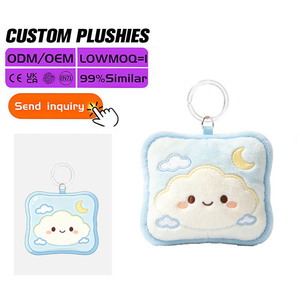 Op maat gemaakte toastbrood pluche portemonnee 15cm schattig Kawaii PP katoen gevuld muntgeldtasje OEM ODM 100 stuks MOQ voor kindercadeau groothandel - Product Image 2