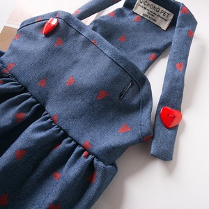 Vestito Estivo per Cani con Stampa Love Four Seasons, Classico ed Ecologico in Poliestere, con Bretelle e Gonna a <span class=keywords><strong>Zucca</strong></span> - Product Image 4