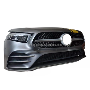 Usado 2011-2019 <span class=keywords><strong>Mercedes</strong></span>-Benz <span class=keywords><strong>Clase</strong></span> <span class=keywords><strong>A</strong></span> W177 Rejilla de parachoques blanca Rejilla central Radiador Material ABS Incluye recortes de luz antiniebla - Product Image 1