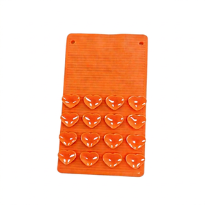 Support pliable antidérapant en aluminium, flexible et déformable, avec ventouse en silicone pour téléphone portable, orange - Product Image 4