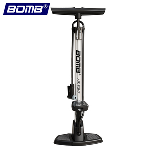 BOMO Bomba de Aire Digital para Bicicleta con Pantalla LED, 160 PSI, Medidor de Presión en PSI, BAR, KPA, para Bicicletas de Montaña, Carretera y Automóviles - Product Image 1
