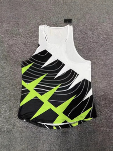 Canotta Sportiva da Uomo in Fibra di Poliestere ad Asciugatura Rapida con Stampa per Fitness e Allenamento Maratona - Product Image 6
