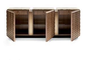 Mesa consola de lujo italiana MR, aparador de comedor moderno, armario de entrada de almacenamiento para Hotel Villa - Product Image 3