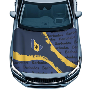 Funda para Capó de Saint Kitts and Nevis, Protección para Todo Clima, Accesorios Exteriores para Automóviles, Fundas Universales para Capó de Coche - Product Image 3