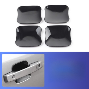 Manijas de puerta de coche estilo cuenco, delanteras y traseras, derecha e izquierda, negras, exteriores, para Land Rover Defender 110 2020-2025 - Product Image 6