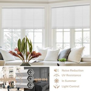 Phong cách mới an toàn và bền hiệu quả màu đen ra ánh sáng và nhiệt làm giảm tiếng ồn tổ ong Rèm cho văn phòng - Product Image 2