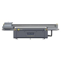 Impresora de inyección de tinta plana UV Gen5 Gen6 de alta calidad con cabezal de impresión RICOH y patines para impresión de tarjetas excelente salida