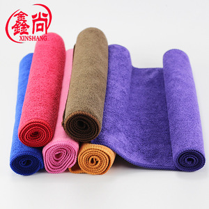 ผ้าเช็ดผมไมโครไฟเบอร์ Xinshang ขนาด 35x75 ซม. รูปทรงสี่เหลี่ยม สีพื้น ซับน้ำเร็ว สำหรับดูแลเส้นผม - Product Image 3