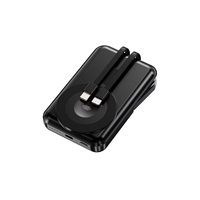 Banque d'alimentation magnétique sans fil 10000mAh pliable à charge rapide affichage numérique pour téléphone/montre/écouteur
