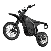 Moto électrique tout-terrain pour adultes 1500W à moteur central 48V 27Ah, roues F14 R12 pouces, 60km/h, autonomie 40km, cyclomoteur électrique, vente en gros