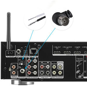 2024 nouveau récepteur stéréo intérieur HD 75ohm <span class=keywords><strong>Radio</strong></span> AV Audio vidéo Home cinéma Source d'alimentation-antennes de Communication <span class=keywords><strong>Radio</strong></span> - Product Image 6