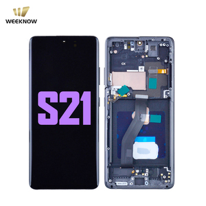 Schermi LCD Originali OEM all'Ingrosso per Telefoni Cellulari <span class=keywords><strong>Samsung</strong></span> S21 con Cornice Incell RJ JK Pantallas De Celular - Product Image 1