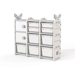 Wooden Book Shelf White Freestanding <strong>Shelving</strong> Unit Wooden Bookcase Cube Display Book Shelf 6-Tier Bookshelf - Product Image 4