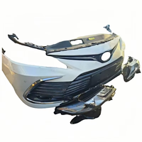Parachoques delantero equipado con ventiladores de refrigeración para Toyota Camry Compatible con recortes de parachoques de luz antiniebla Parachoques nuevos y usados