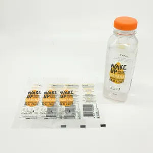 Shrink film roll heat shrink wrap label anti-static juice shrink sleeve custom printing juice bottle pvc labels