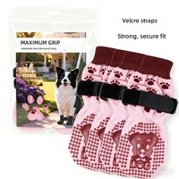 Chaussettes pour chiens en coton les plus vendues, silencieuses, antidérapantes, anti-salissures, pour chiens de grande race, vente en gros