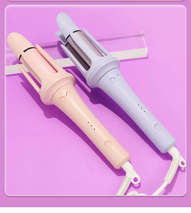 <span class=keywords><strong>Rizador</strong></span> <span class=keywords><strong>de</strong></span> Pelo Automático Profesional Portátil Mini con Rotación Automática y Calentador PTC - Product Image 3