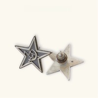 Boucles d'oreilles clous vintage en alliage sans perçage pour hommes et femmes, luxe léger haut de gamme, étoile à huit branches et étoile à cinq branches, sans retraitement après utilisation