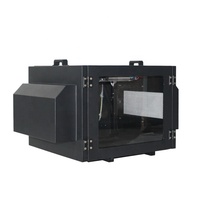 Proyección de mapeo 3D muestra carcasa impermeable proyector gabinete termostato proyector carcasa exterior