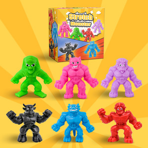 Juguete Antiestrés Elástico TPR Shang Run Monster para Niños de 5 a 14 Años, Unisex, Estilo Hulk, Set de Juego para Aliviar el Estrés - Product Image 2