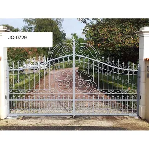 Sinh Thái kim loại sắt mới nhất chính thiết kế cổng vườn hàng rào thân thiện với Mỹ mới nhất sơn tĩnh điện trang trí hiện đại ODM & OEM