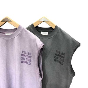 Fringuello indumento senza maniche t-shirt con lavaggio sbiadito Vintage <span class=keywords><strong>Old</strong></span> Edge moda marchio ampio logo personalizzato canotta ritagliata - Product Image 5