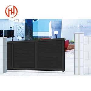 Clôture coulissante de jardin en alliage d'aluminium - Style de <span class=keywords><strong>portail</strong></span> décoratif central - Product Image 3