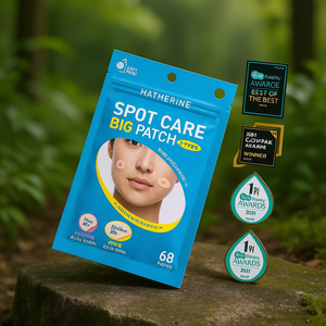 HATHERINE Spot Care Big Patch 68 Patchs 2 Types Traitement de l'acné Tous types de peau - Product Image 3
