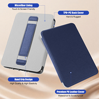 Étui double laminé en TPU haute transparence personnalisé par sublimation avec dragonne pour Kindle Paperwhite 12e génération (KPW6) 7 pouces (2025/2024) 18.5x14