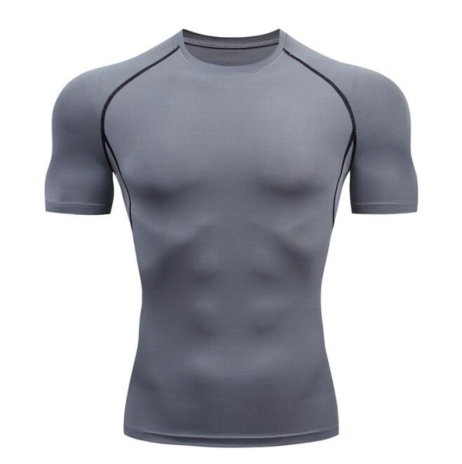 gray short sleeve tshirt