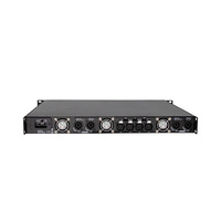 Amplificador de Potencia Digital Profesional de 1200Wx4 y 4 Canales para Audio Line Array, Clase D, 1U, con DSP para Subwoofer