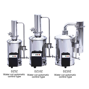 DZ5/DZ10/DZ20-Destilador de <span class=keywords><strong>agua</strong></span> de calefacción eléctrica de acero inoxidable, máquina automática de doble destilado para laboratorio - Product Image 2