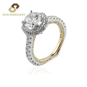 Anillo <span class=keywords><strong>de</strong></span> compromiso delicado <span class=keywords><strong>de</strong></span> oro rosa <span class=keywords><strong>de</strong></span> plata clásico con vástago <span class=keywords><strong>de</strong></span> placa <span class=keywords><strong>de</strong></span> Alianza lateral cruzada <span class=keywords><strong>de</strong></span> corte <span class=keywords><strong>de</strong></span> Halo oculto para aniversario <span class=keywords><strong>de</strong></span> boda - Product Image 5