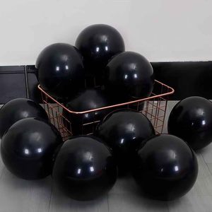 12 pollici 2.8 grammi 100 pezzi Per confezione decorazioni Per feste Per bambini con palloncini neri di colore metallizzato opaco Standard di alta qualità - Product Image 4