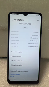 Téléphone d'<span class=keywords><strong>occasion</strong></span> en gros - Samsung A04S 4G Version UE - Double SIM 4G - Caméra HD - Product Image 6