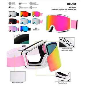Unisex retro cổ điển OTG thể thao Kính phân cực hình cầu trượt tuyết Googles vàng ống kính nhân đôi cho trượt tuyết trượt tuyết lunettes de - Product Image 5
