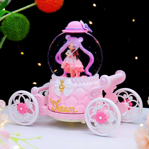 " Music Girl's Voice es una fábrica <span class=keywords><strong>de</strong></span> venta directa <span class=keywords><strong>de</strong></span> regalos para niños y estudiantes, incluyendo bolas <span class=keywords><strong>de</strong></span> cristal con diseño <span class=keywords><strong>de</strong></span> carruaje y giratorias. - Product Image 1