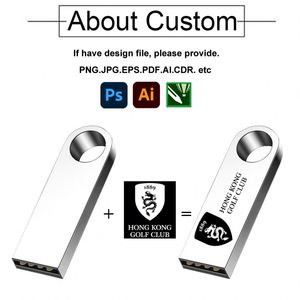 Custom Logo USB Flash Pen Drives Customizable Logo 8GB 16GB 32GB 64GB USB 3.0 Metal 128 GB U Disk <b>Memory</b> Card Memoria <b>Stick</b> - Product Image 3