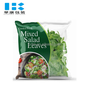 OEM Transparent Nylon Back Sealing Plastic Bag for Frozen Food Fruit Vegetables Packaging