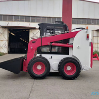 Mini-Kompaktlader mit Briggs & Stratton Motor, 2 Tonnen Nennlast, 150kg Schaufelkapazität, Landwirtschaftlicher Radlader